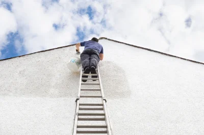 Peinture extérieure au Neubourg — façades et ravalement